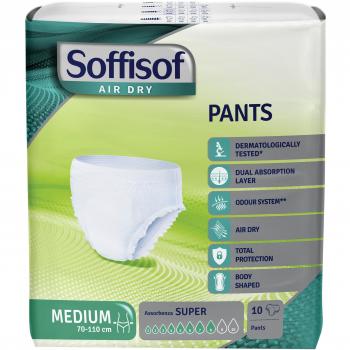 SOFFISOF AIR DRY PANTS SUP M
