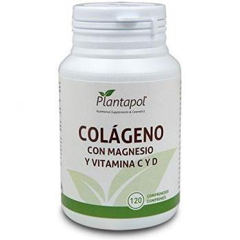 Colágeno con Magnesio, Vitamina C y Vitamina D Plantapol 120 comprimidos