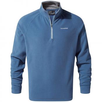Craghoppers Corey - Forro Polar con Media Cremallera para Hombre, Hombre, Color Delft Blue, tamaño XX-Large