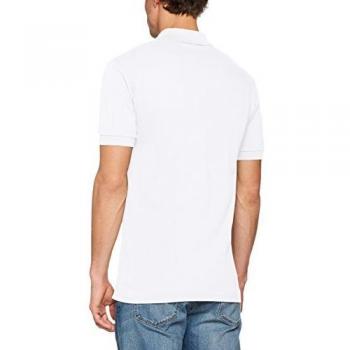 Lacoste Classic White Polo Shirt L1212, Colour: White, Size: 4XL (Size 9 / UK Size XXXXL), Male