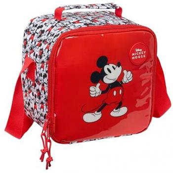 Nevera Impermeable Mickey Mouse 20x20x15 cm - Portátil para Frío y Calor, Ideal para Excursiones