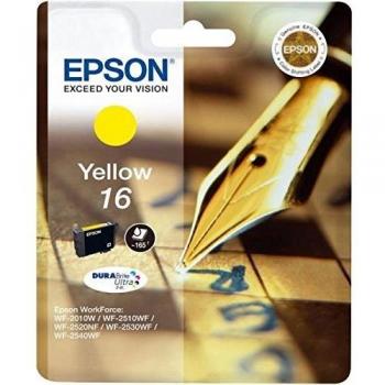 Epson DURABrite Ultra Ink - Cartucho de Tinta Amarillo 16, Original (C13T16244022)