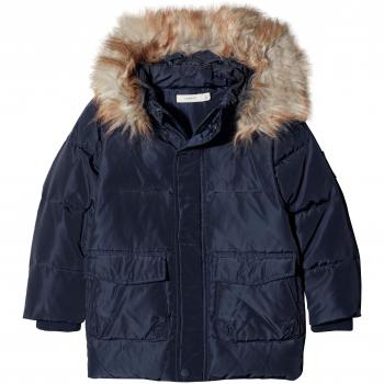 NAME IT Nmmmarkos Down Jacket Camp, Chaqueta para Niños, Azul Sky Captain, 104