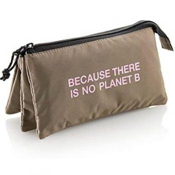 Miquelrius ECOALF - Estuche Portatodo triple de Nylon reciclado - Topo