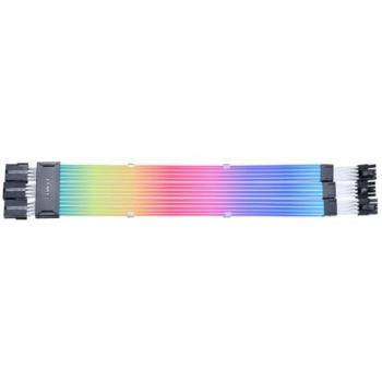 Cable de extensión ARGB Lian Li Strimer Wireless 3x8 Pines para GPU 36 cm