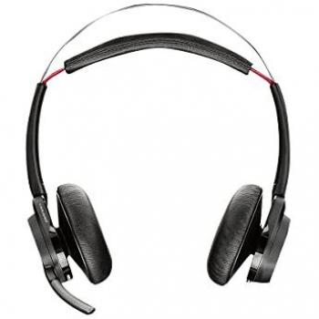 Auriculares Poly Voyager Focus B825-M UC con certificación Microsoft Teams - Bluetooth, On-Ear, Cancelación activa de ruido, USB-A
