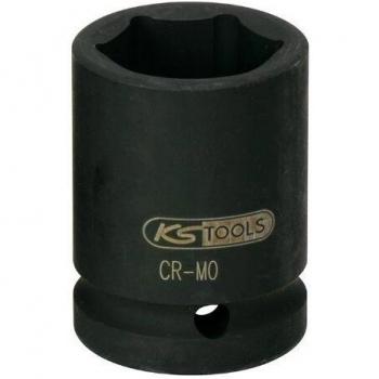 KS Tools 515.1898 - Llave de vaso de impacto hexagonal, corta, 1 (2.1/4'')