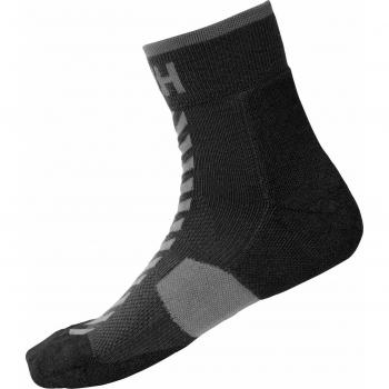 Calcetines Técnicos Helly Hansen de Senderismo Cortos Negros - Talla 45-47