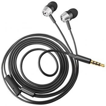 Trust Urban Crystal - Auriculares In-Ear con cristales Swarovski, negro