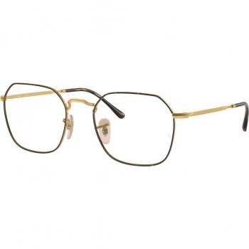 Ray-Ban RX3694V Jim 2945 Unisex Geometric Havana Eyeglasses