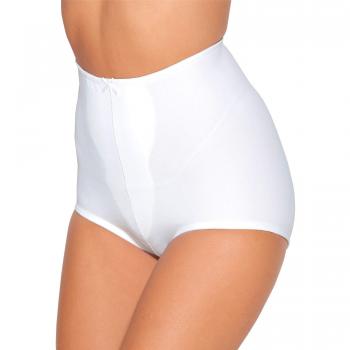 VENCA Faja reductora pieza frontal efecto vientre plano by VencaStyle,BLANCO,XXL