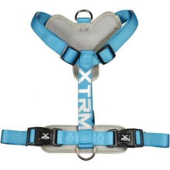 Nayeco X-Trm Cronos Neon Flash Azul Arnés para Perros 20mm x 46-75cm