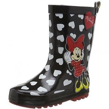 Minnie MouseGirls Kids Rainboots Boots - botas de media caña sin forro y botines Niñas
, color Negro, talla 32