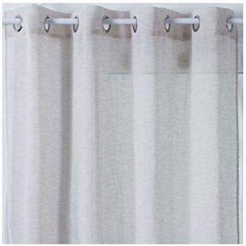 Cortina Voile Fred 140x240cm Beige - Lin con Ojales