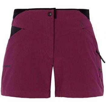 Trangoworld Sesa Pant. Corto, Mujer, Morado/Negro, S