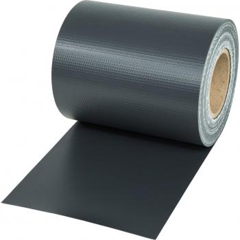 Rollo aislante de PVC con clips de sujeción Tectake - Solución duradera, resistente a condiciones climatológicas y rayos UVA, protección contra sol, viento, miradas indiscretas y ruido, extremadamente resistente