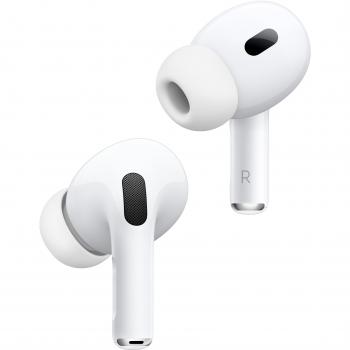 Apple AirPods Pro (2ª generación) con Estuche de Carga MagSafe USB-C Blancos Inalámbricos Dentro de oído para Llamadas y Música Bluetooth