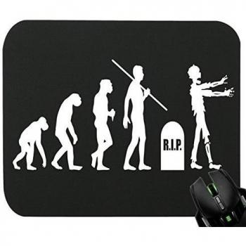 'Touchlines - Evolution Zombie para ratón para juegos y diseño gráfico 230 x 190 x 5 mm negro negro 230 x 190 x 5 mm