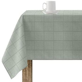 Mantel Elegante Antimanchas 100% Algodón Resinado 200x155 cm Modelo 0120-219 - Impermeable y Repelente de Líquidos Made in Spain