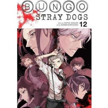 Bungo Stray Dogs, Vol. 12 - Manga Volume by Kafka Asagiri, published by Yen Press, featuring a gripping storyline with supernatural elements and character development, suitable for ages 13 and up