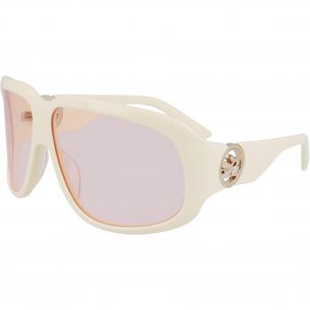 LONGCHAMP LO736S Gafas de Sol para Mujer, Color Blanco, Talla 67/11/125