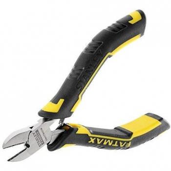 Stanley FMHT0-80518 Mini-alicate de corte diagonal FatMax, Nero/Giallo