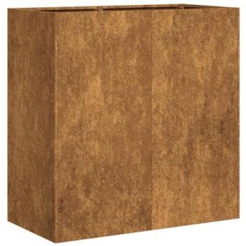 Rusty Weathering Steel Planter Box 80x40x80 cm