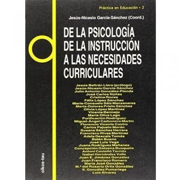DE LA SICOLOGIA INSTRUCCION A LAS NECESIDADES CURRICULARES