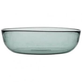 Centro de Mesa Verde 3,8 L 30 x 30 x 8,5 cm vidrio reciclado