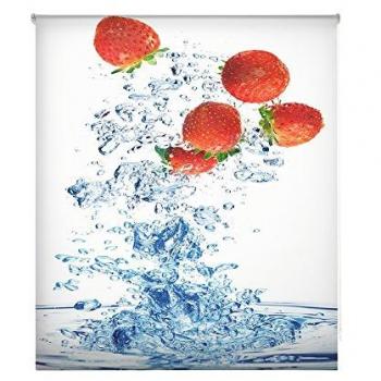 Estor Enrollable Traslúcido Estampado Digital para Cocina 140x180 cm HSCC3198