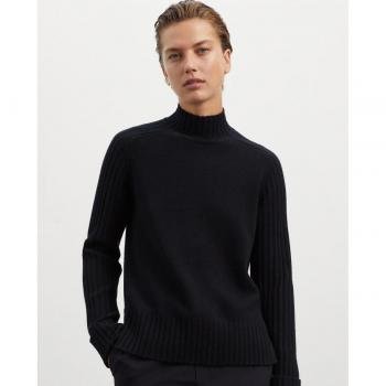 Jersey de mujer Eucalipto negro Ecoalf confeccionado de forma sostenible