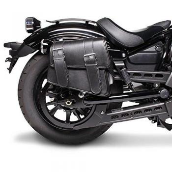 Alforja Kymco Venox 250 Montana Negro Derecha