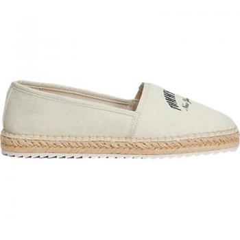 ALPARGATAS CON LOGO UNIVERSITARIO TOMMY JEANS EN0EN02470 BEIGE
