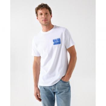 Camiseta de hombre manga corta con branding y estampados Salsa Jeans