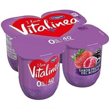 Vitalinea Sabor Frutas del Bosque 4x120 g