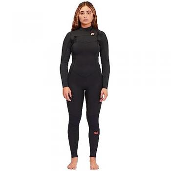Traje de Neopreno Hombre Billabong 4/3 Synergy Cz Manga Larga con Cremallera Pectoral Color Negro
