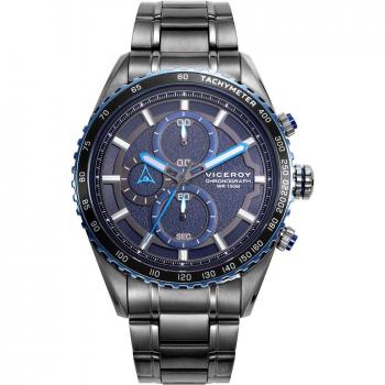 Reloj Viceroy Magnum cronógrafo de acero Ip gris