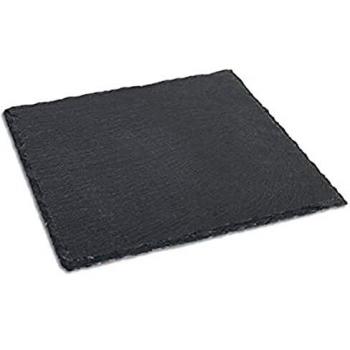 Bigbuy Cooking S2206719 Bandeja Elite, Pizarra, 30 x 30 cm