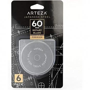 Arteza Juego de 6 cuchillas giratorias de 60 mm