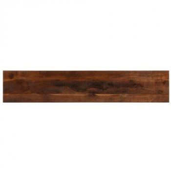 Tablero mesa rectangular madera maciza reciclada 160x20x2,5 cm Marrón
