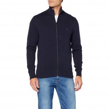 Tommy Hilfiger Pima Cotton Cashmere Zip Through Chaqueta Punto,