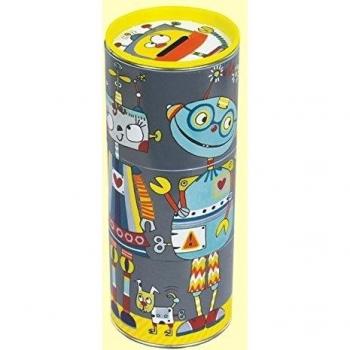 Rachel Ellen dinero latas-3niveles giratoria tin- Robots