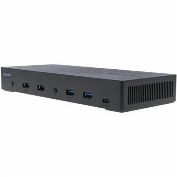 VisionTek VT4950 KVM USB-C Docking Station with 100W Power Delivery and Triple 4K Display Support