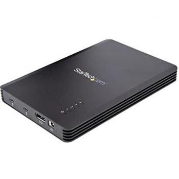 StarTech 4 Bay Thunderbolt 3 NVMe Enclosure, For M.2 NVMe SSD Drives, 1x DisplayPort Video/ 2x TB3 Downstream