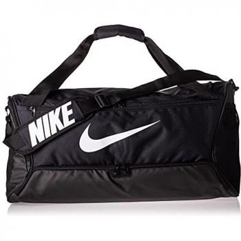 Nike Brasilia M Bolsa de Entrenamiento (Medio) Negro