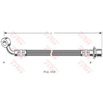 TRW Automotive AfterMarket PHD473 manguito de freno
