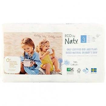 Pañales Ecológicos Naty Talla 3 (4-9 kg) - Pack de 50 unidades