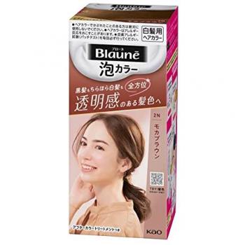 Kao Blaune Bubble Hair Color 2N Bright Natural Brown