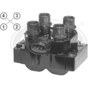 Bobina de encendido ERA 880048A - Tipo: Bobina de encendido; Características: Compatible con diversos modelos de vehículos, alta calidad, fácil instalación, rendimiento óptimo en el sistema de encendido