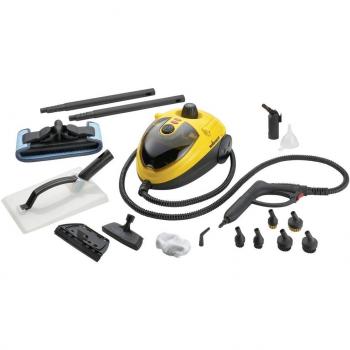 Limpiador a Vapor Wagner Power Steamer 915e EU, 1500 W, Multifuncional con 18 Accesorios, Presión 3.5 bar, Autonomía de 40 min, Capacidad del Depósito